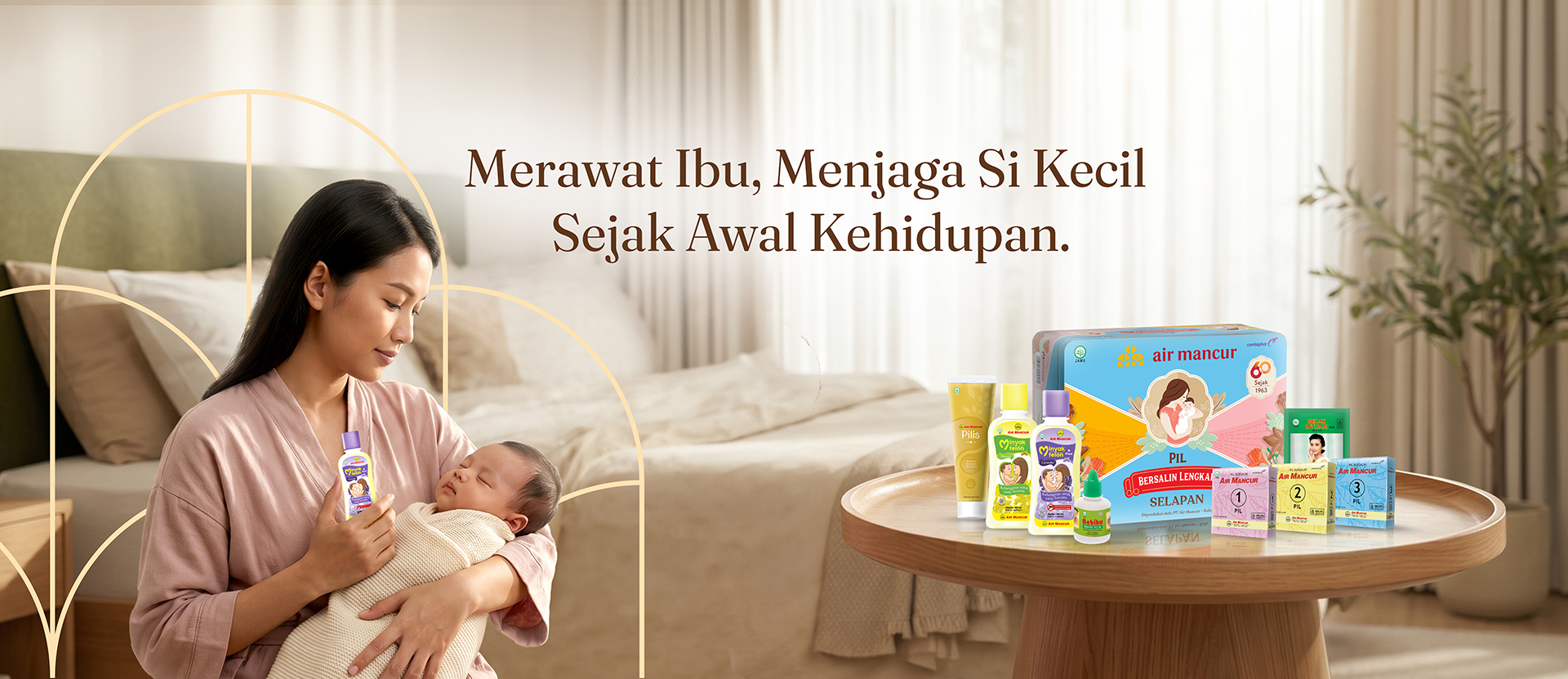 Banner promosi Air Mancur