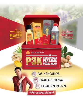 Air Mancur herbal products banner